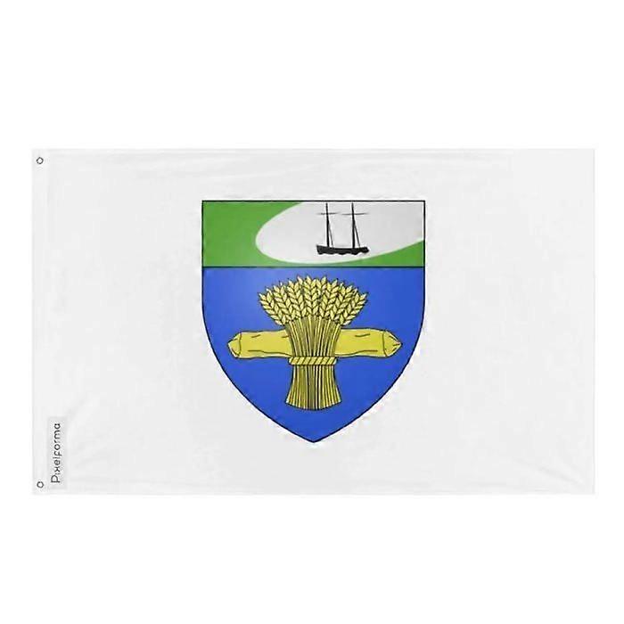 Flag - Saint-Fulgence - 60 x 90 cm - Polyester - Double-sided print - Iron eyelets