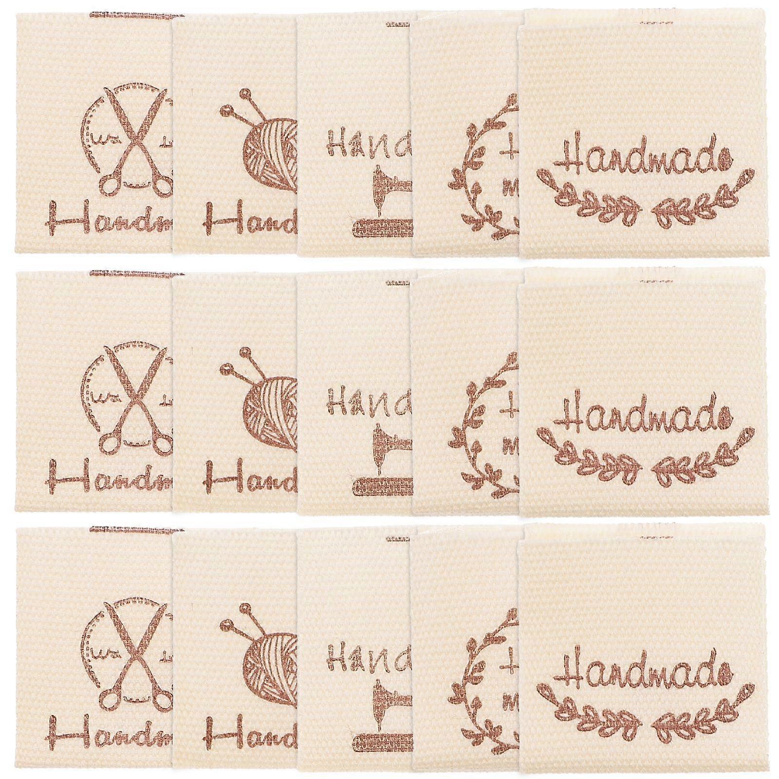 100kpl vaatteiden ompelutarrat käsintehdyt ompelutarrat käsintehdyt etiketit neulekäsityölle