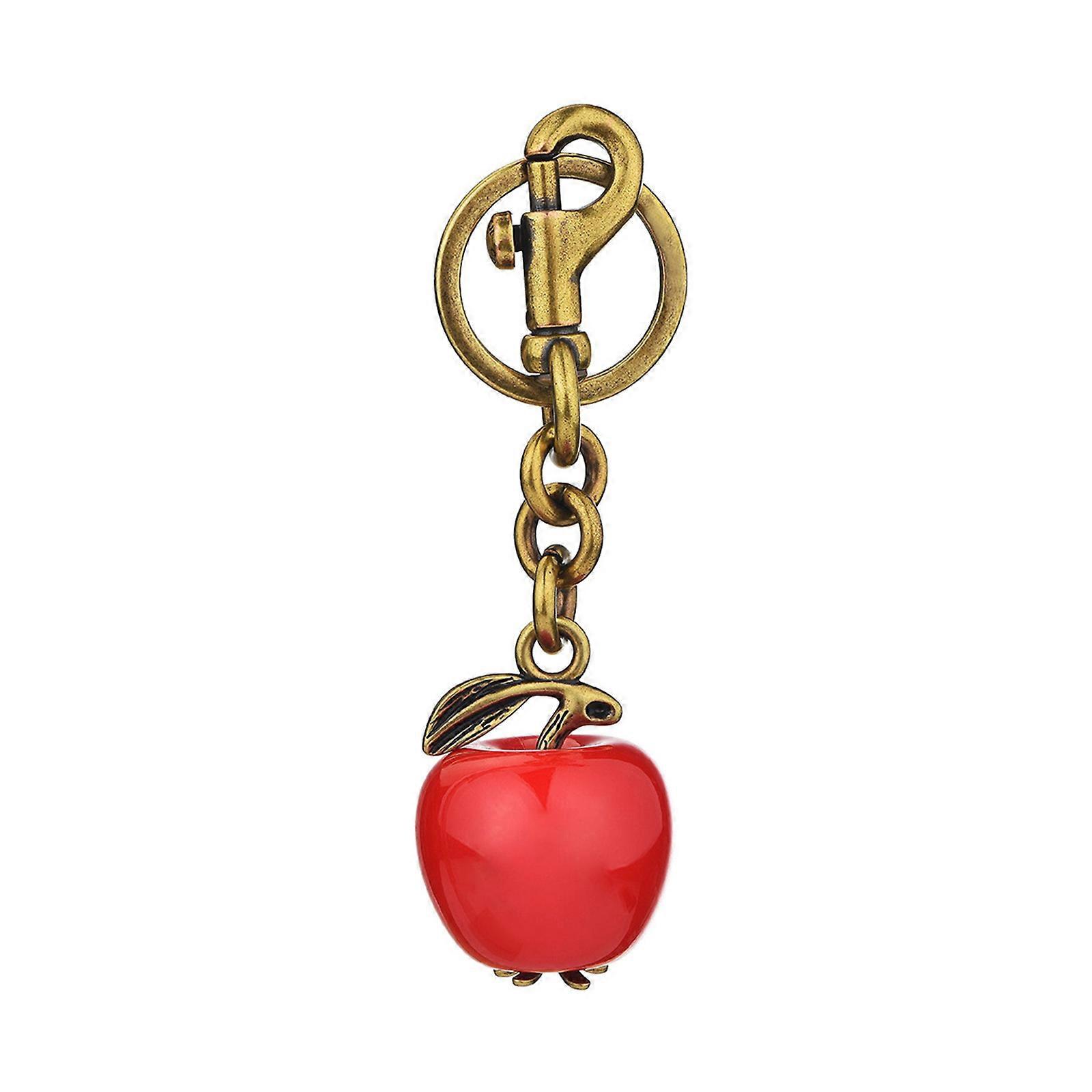 Multipurpose Apples Bag Charm Convenient Key Rings for Handbags and Backpacks Unique Present for Accessory Lovers