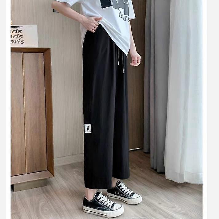 Breathable and Quick-drying Women's Plus Size Summer  Straight Pants