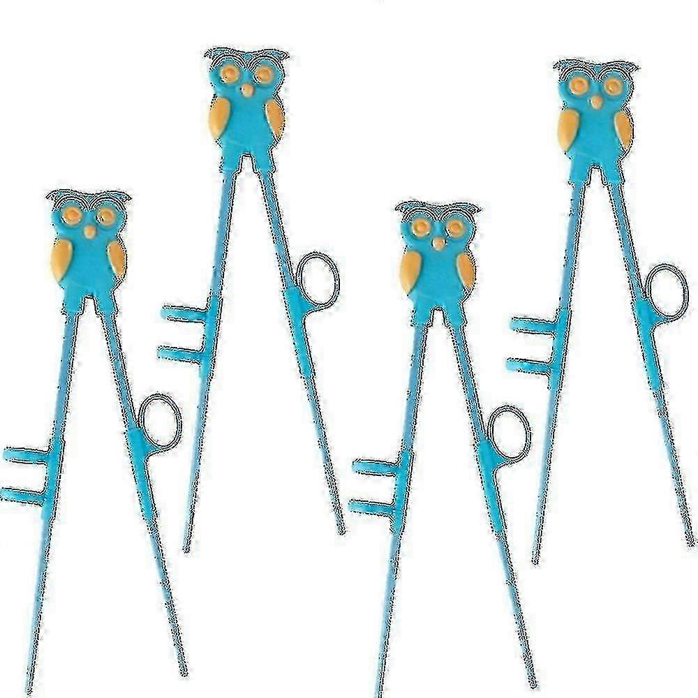 4 db gyerek edzőpálcika állati mintákkal kezdőknek