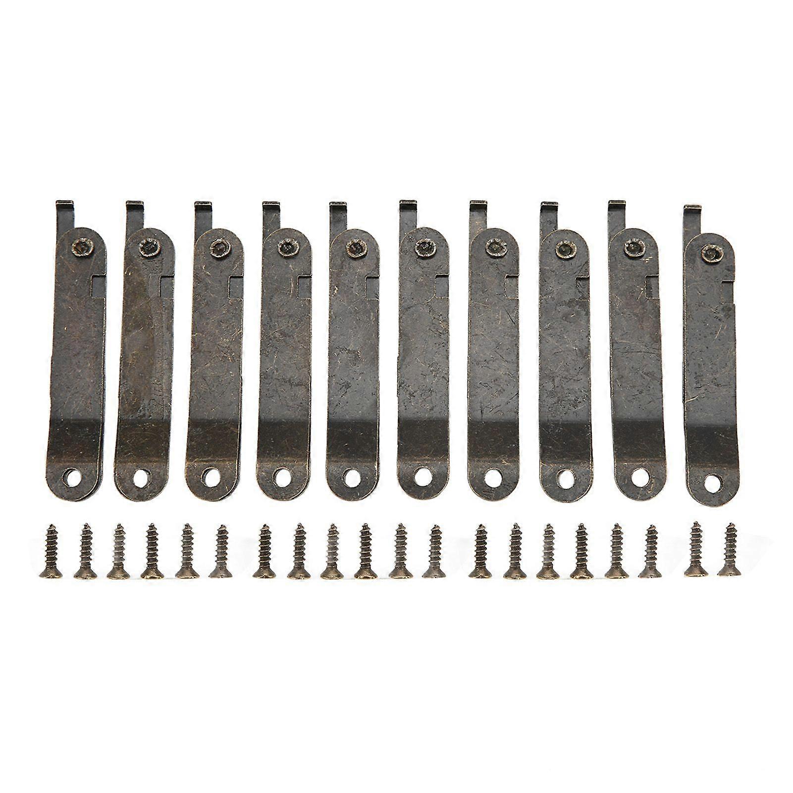 2025 Latest Model  10 Sets Folding Support Hinge Antirust Corrosion Resistant