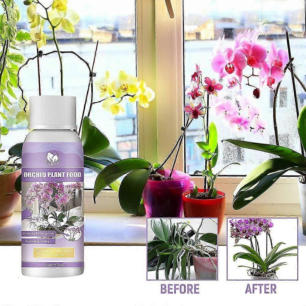 1/2pcs Orchids Plant Concentrated Nutrient Solution Fast Rooting Plant Growth Special Fertilizer