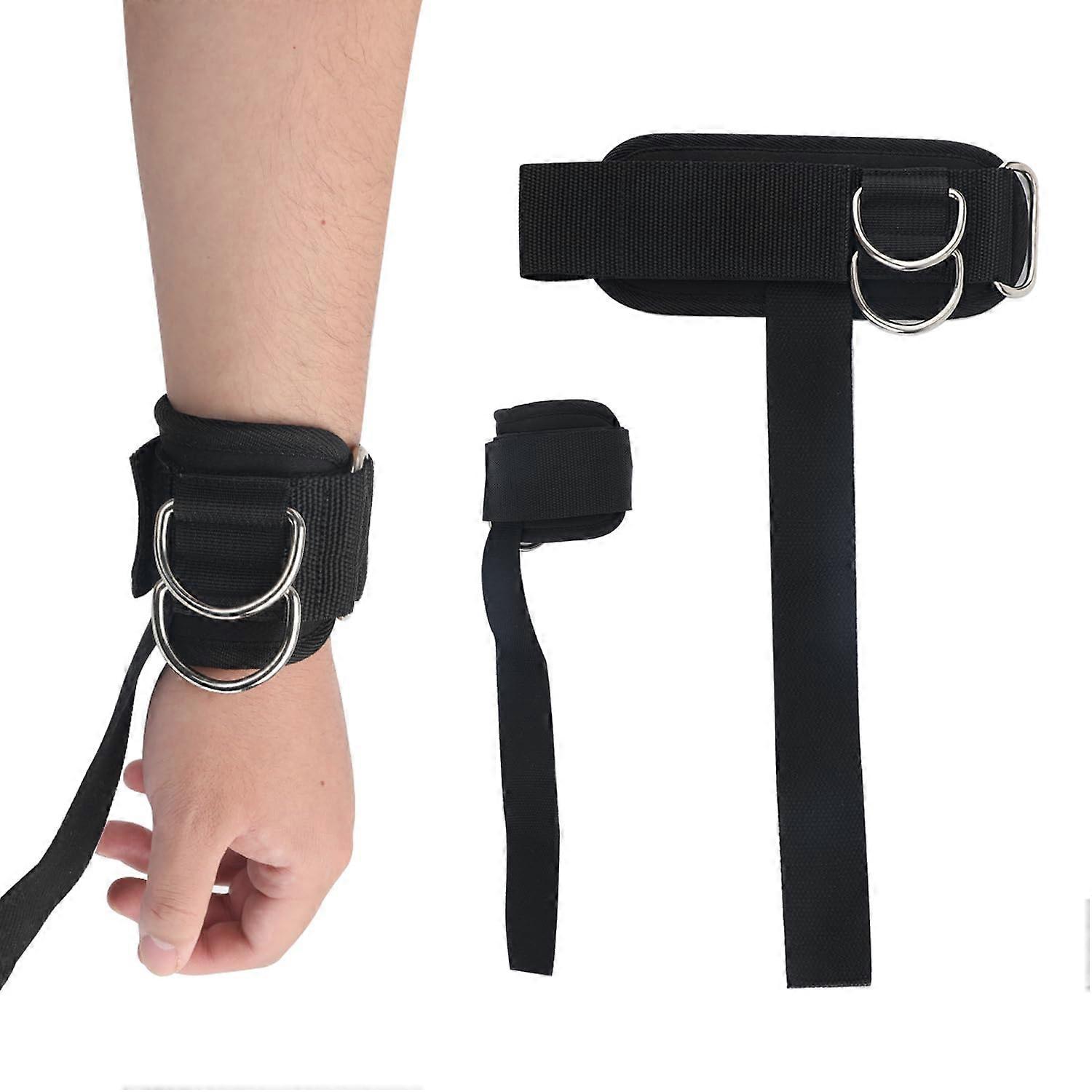Weightlifting Straps with DRings for Deadlifts, Gym Training