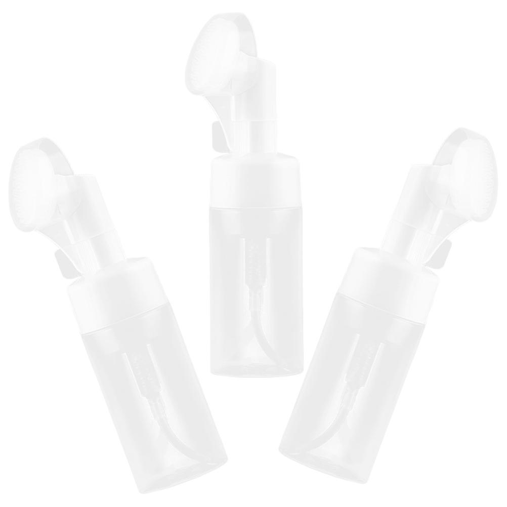 Travel Lotion Container Travel Bottles Portable Storage For Bathroom 100ml White Foaming 3Pcs