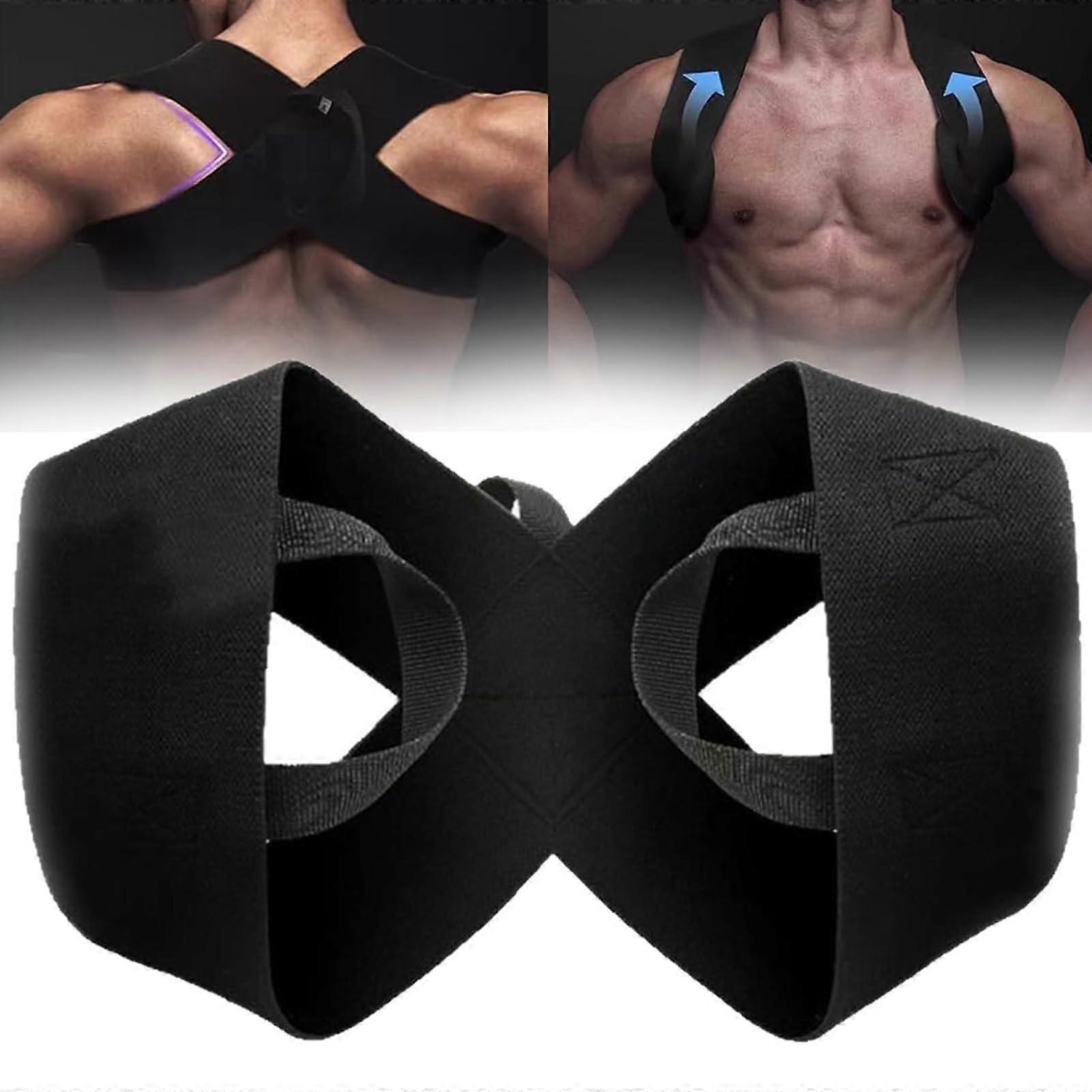 Heavy Shoulder Straps For Strength Training, Bench Press Support, Shoulder Training Straps XL