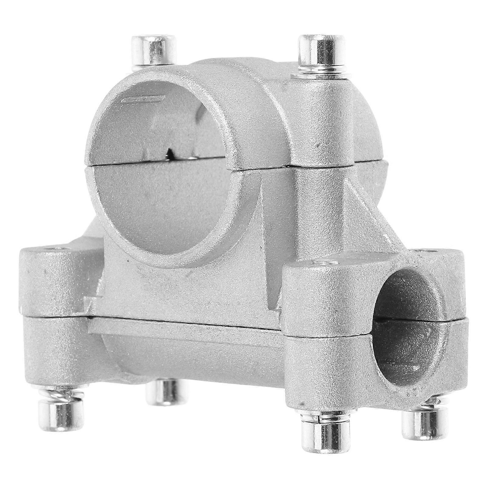Assist Mower Handle Clamp For Home Gardeners Garden Use Grey 6.80X5.80X3.90CM Aluminium Alloy Ergonomic Grip 1Pcs
