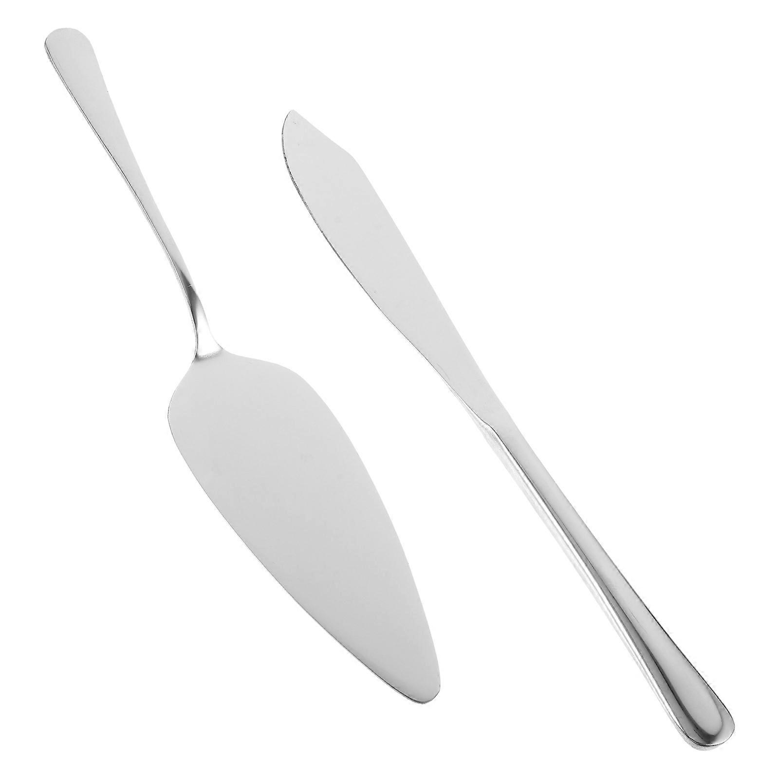 Wedding Cake Server Set Stainless Steel Cutting Slicing Digging Serving Home Restaurant Party 1Set