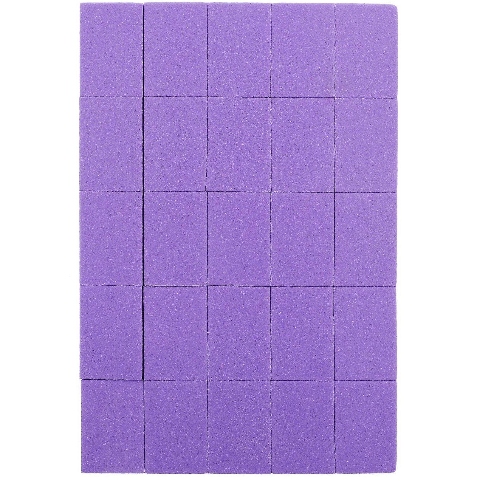 Buffer Nail Block Manicure Tools For False Nails Polishing 3.5X2.5CM 50Pcs