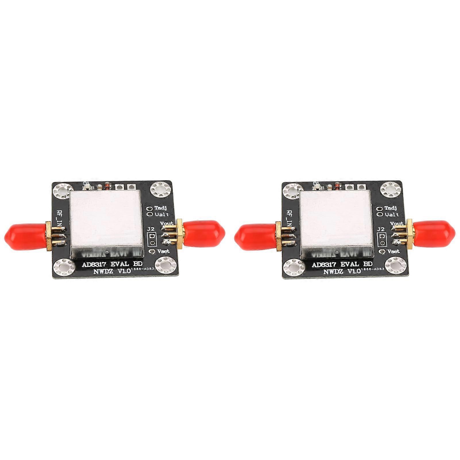 AD8317 Power Meter Logarithmic Detector Controller, 2pcs Set for RF Transmitter Control and Signal Measurement