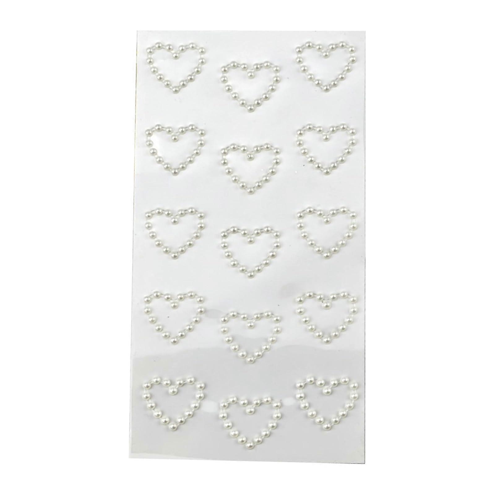 Gem Stickers for Photoshoots, Removable Rhinestones, Pearls and Diamonds for Face and Nails