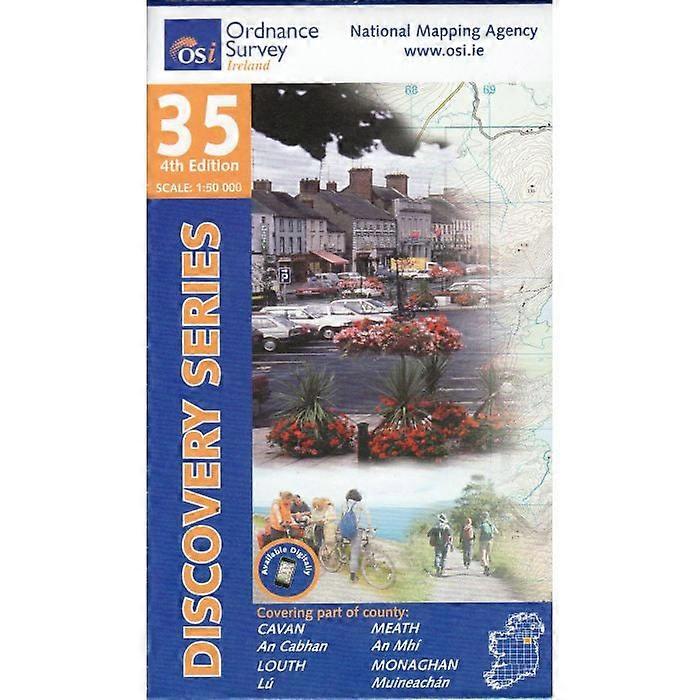 Irish Discovery Map 35, Cavan, Meath, Louth And Monaghan