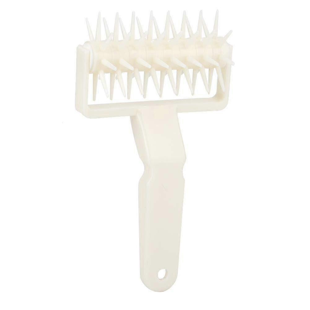 Plastic Pizza Dough Roller with Spikes for Thin Crust, Prevents Blisters - Ideal for Baking Bread, Cookies, Pastries, and DIY Kitchen Projec