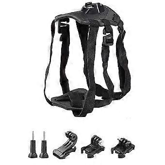 Harness Mount for Hero Series Accessories, for Small Medium Large Dogs for Chest and Back