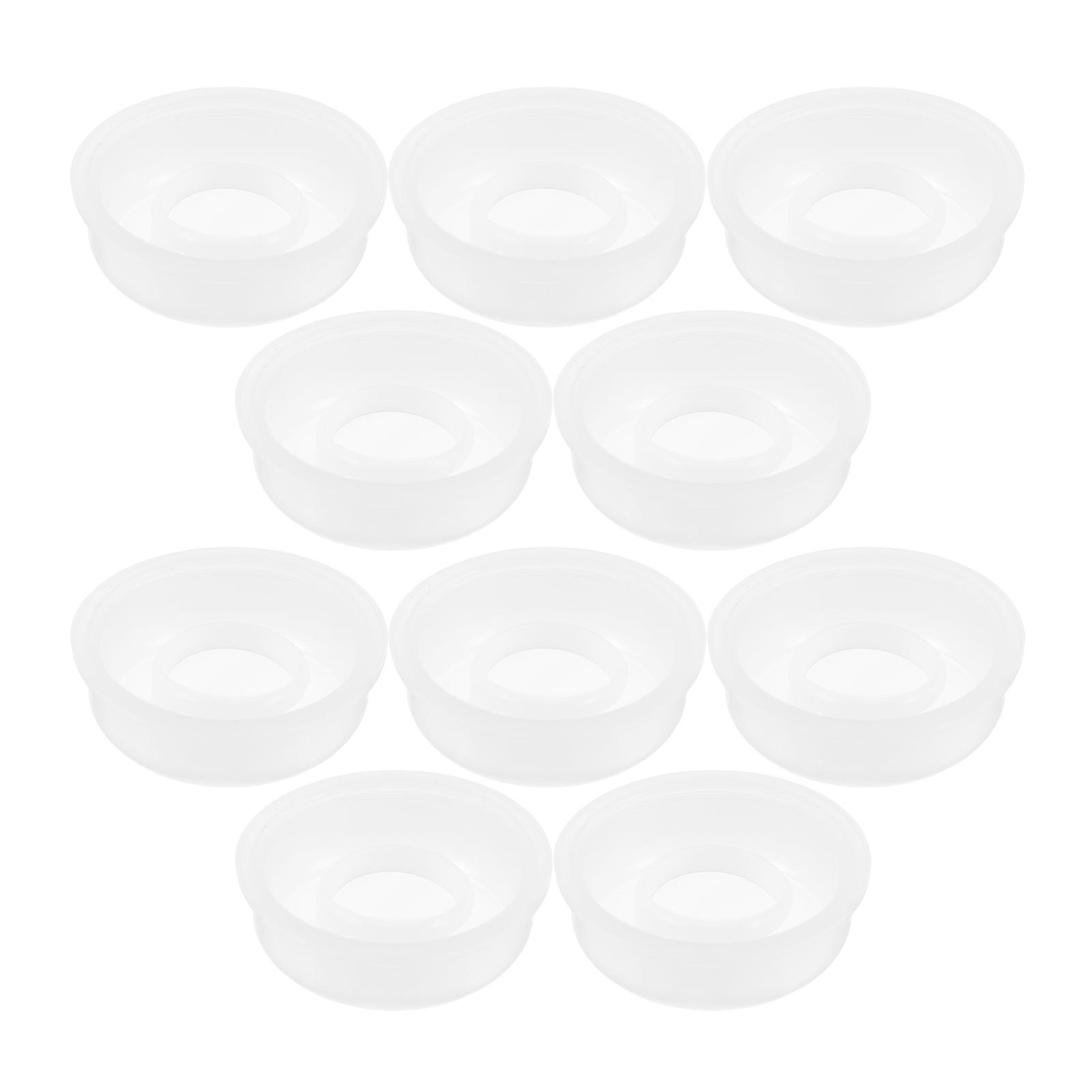 Plastic Barrel Lids with Leak Proof Screw Seal for Paint, Chemicals & Pet Food Storage – Includes Inner Cap with Pull Ring