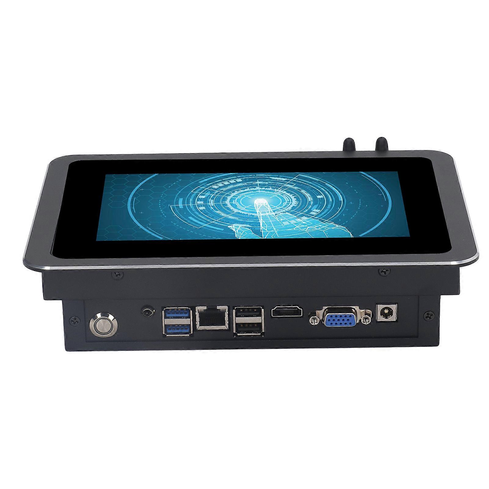 Industrial Panel PC 7 Inch Embedded LED Backlit IP65 Waterproof Industrial Panel Computer AC110‑240V 