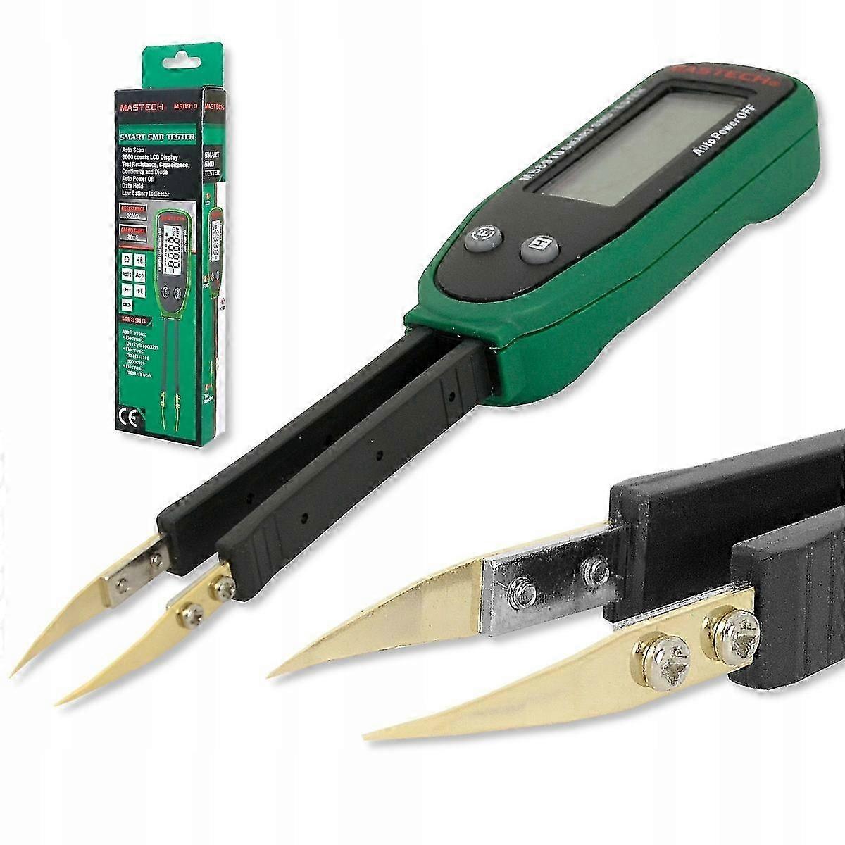 My8910 Smart Smd Tester Testing Clips Tweezers Pen-type Resistance Capacitance Meter Lcd Digital Multifunctional Tester