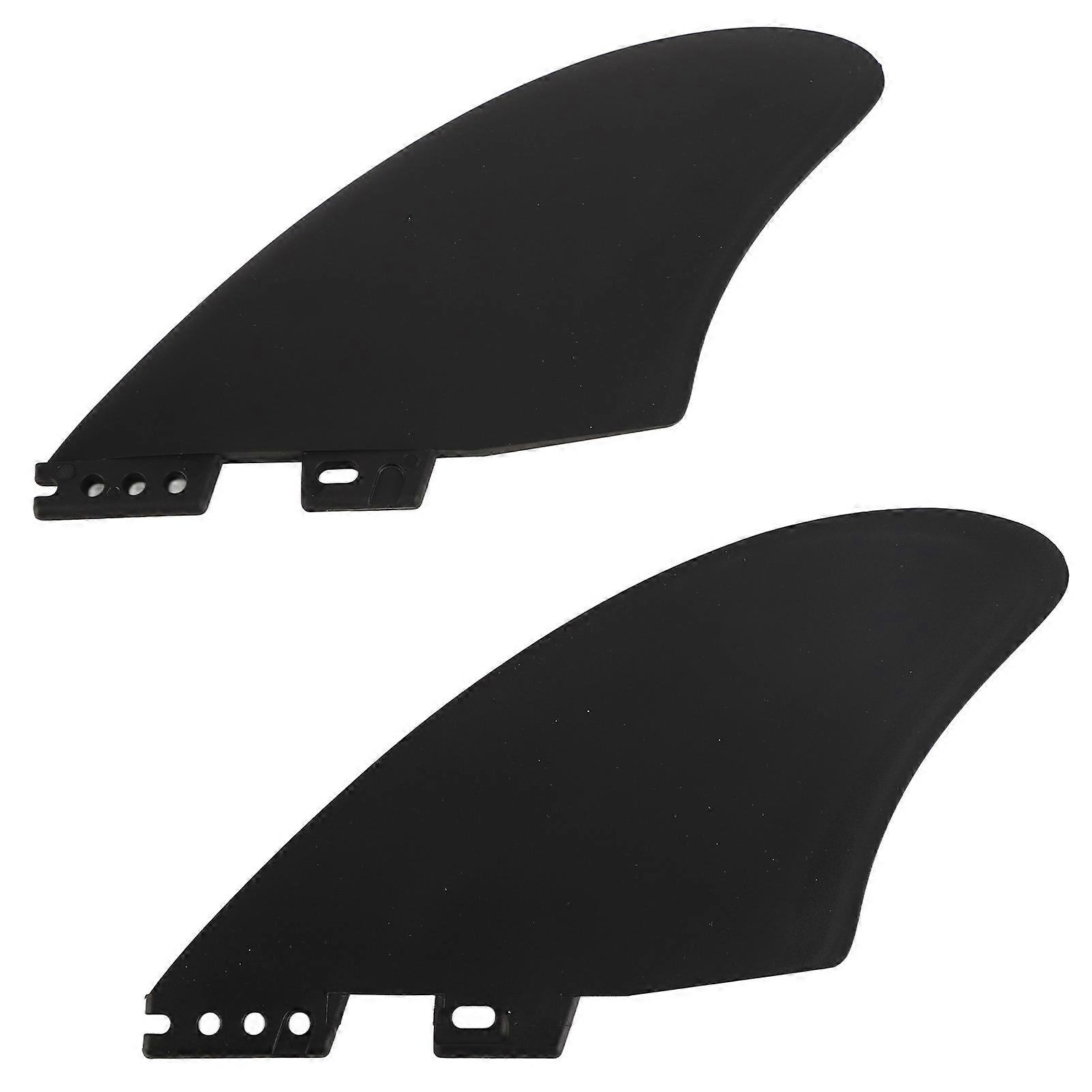 2PCS Fin Detachable PVC Fishtail Surfboard Fins Longboards Stand Paddleboards for FCS2 Generation