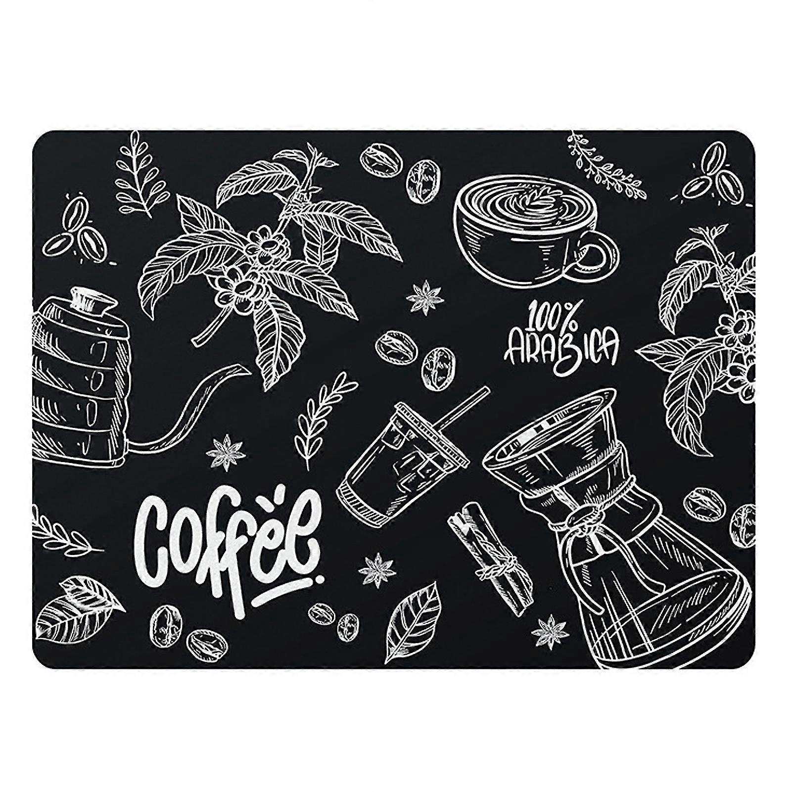 Καφετιέρα Mat Απορροφητικό στρώμα στεγνώματος πιάτων Μακράς διαρκείας Multi-purpose αντιολισθητικό επιτραπέζιο στρώμα για το σπίτι Κουζίνα Counter-C-