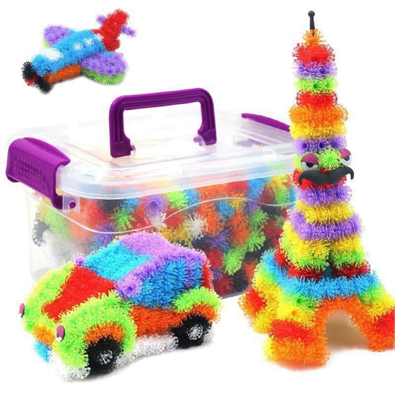 Educational Toy Sticky Balls Toy, Educational Sticky Balls, DIY Building Block Toy, Creative DIY Thorn Balls Building Block Toy Children 647