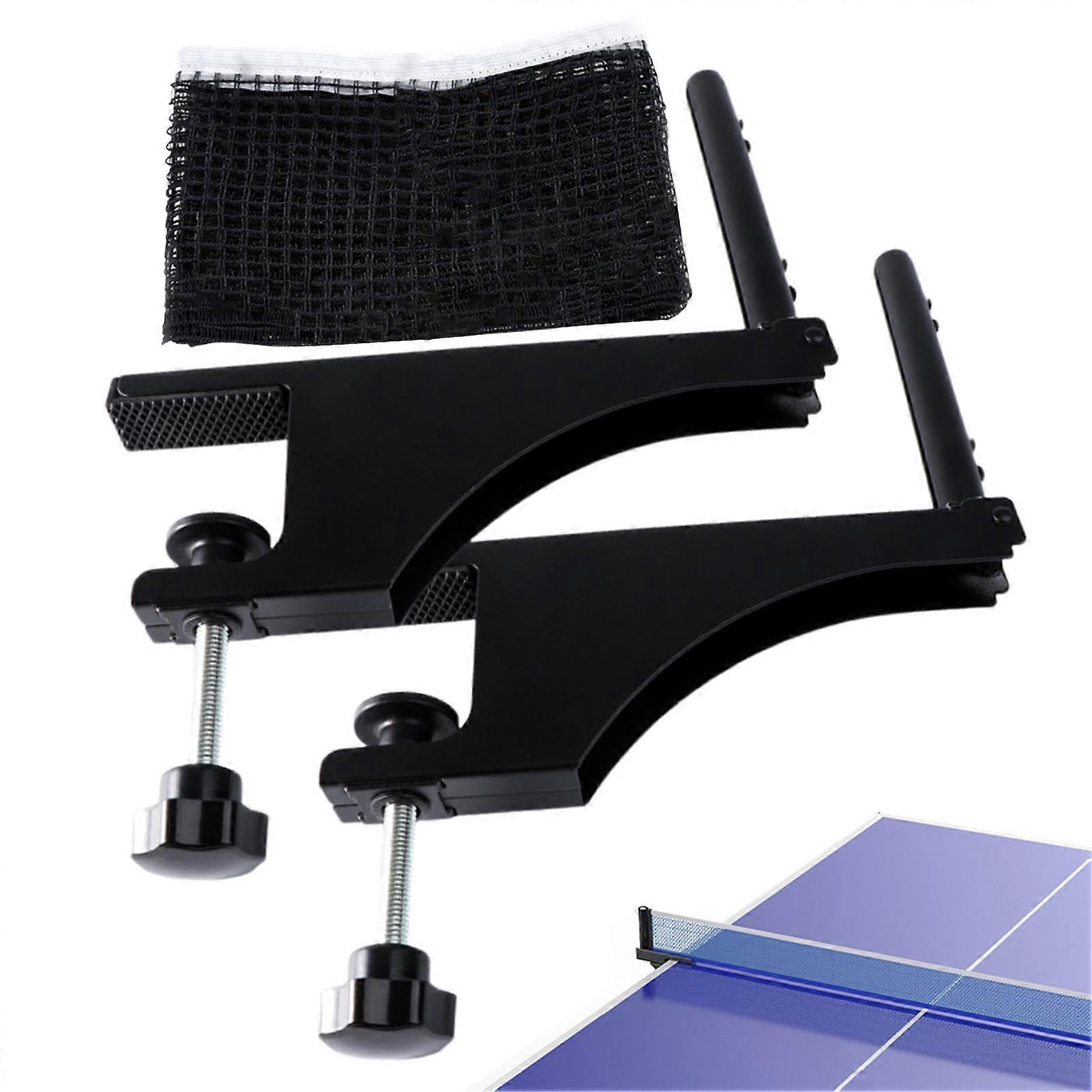 Table Tennis Net, Removable Metal Frame Clips, NonSlip Stable Mesh Frame