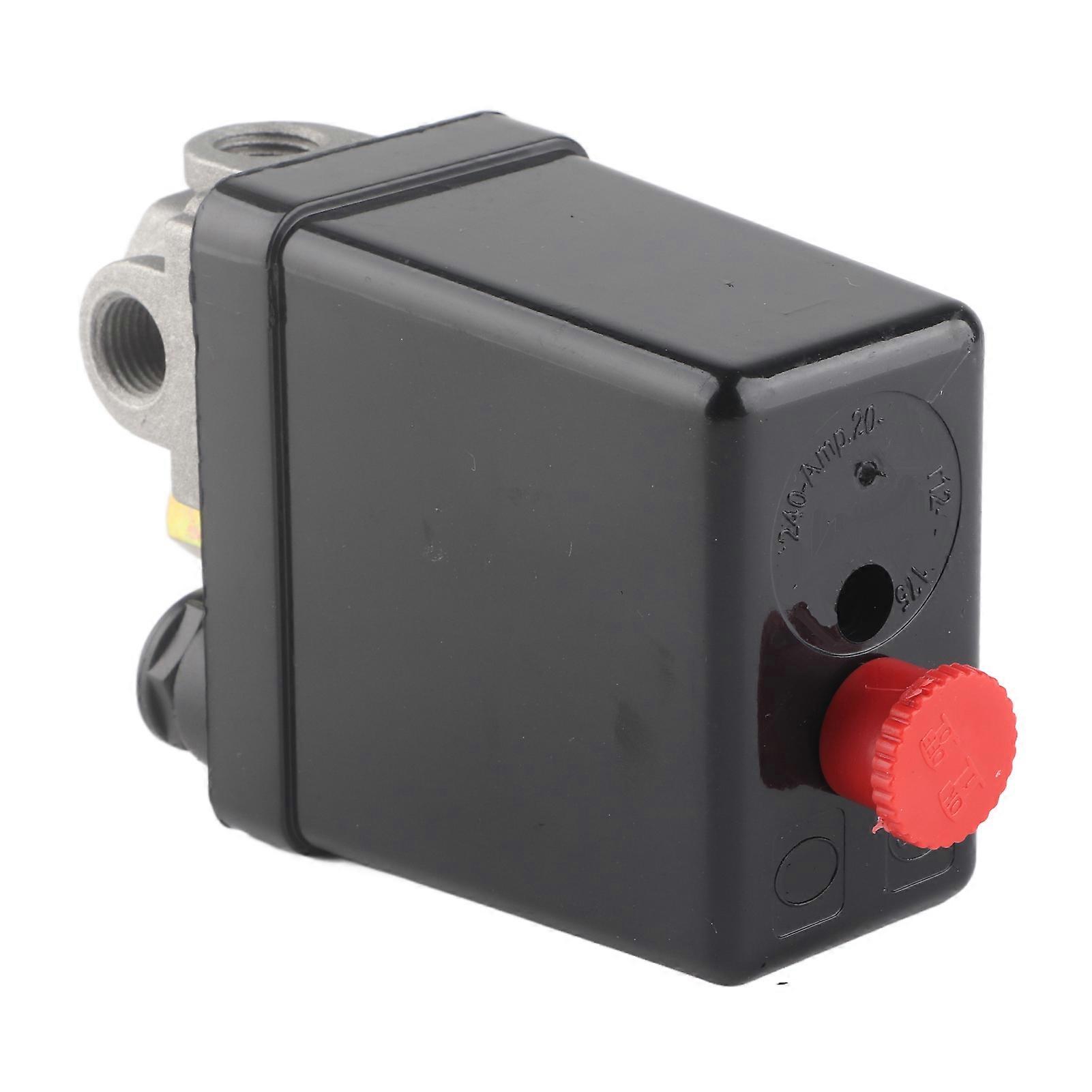 Air Compressor Pressure Switch 4 Way Adjustable Pressure Reducing Control Switch Valve