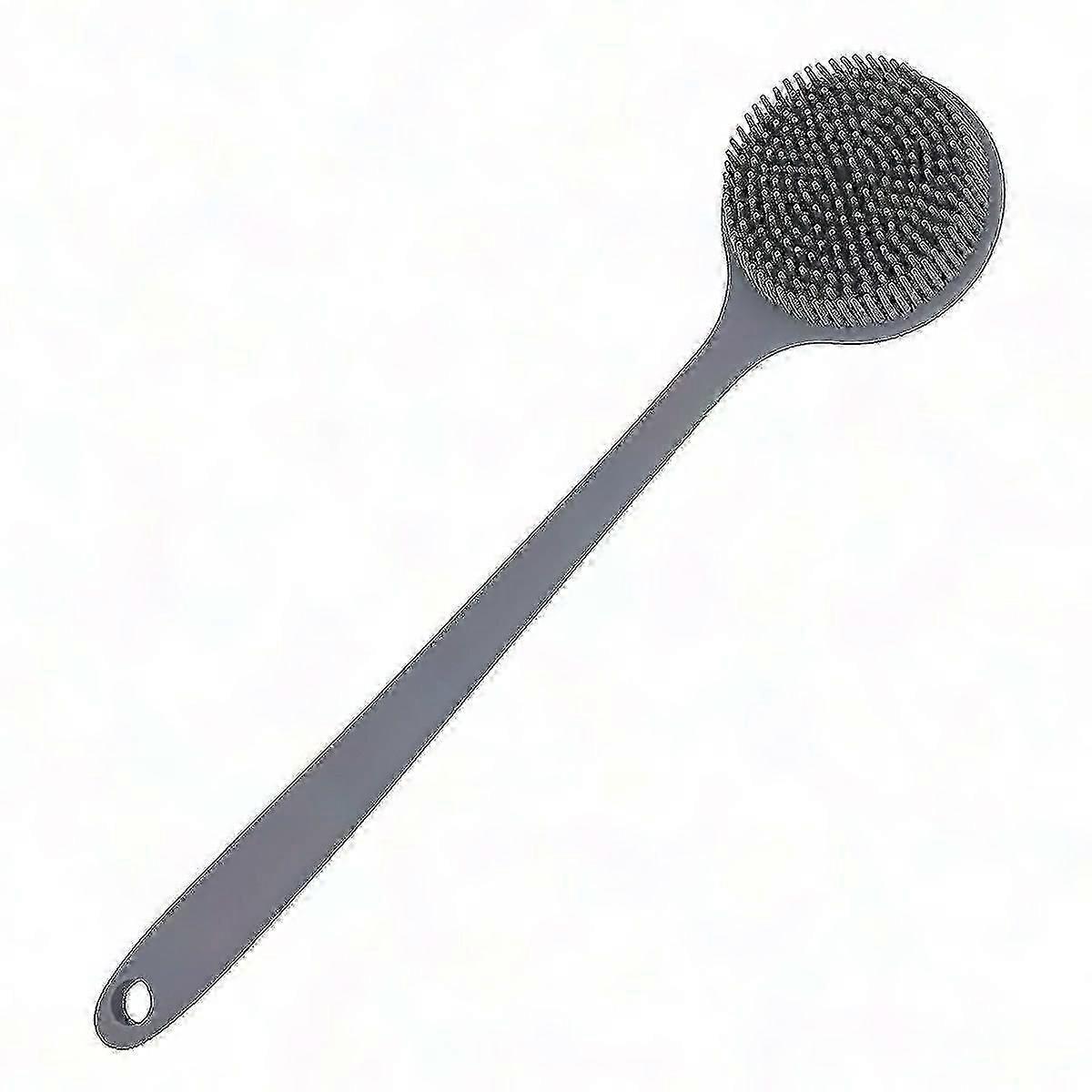 Silicone Back Scrubber Long Handle Shower Brush