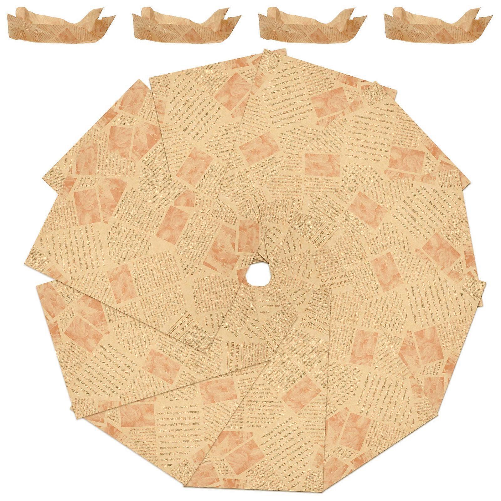 Non-Stick Parchment Paper Sheets Airfryer Parchment Liners Food Preparation 120Set