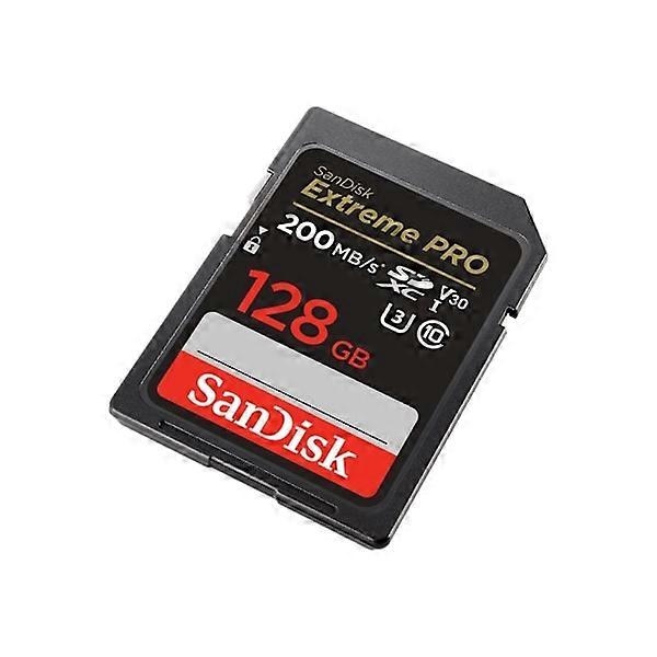 SanDisk Extreme Pro - Flashminneskort - 128GB - Video Klass V30 / UHS-I U3 / Class10 - SDXC UHS-I