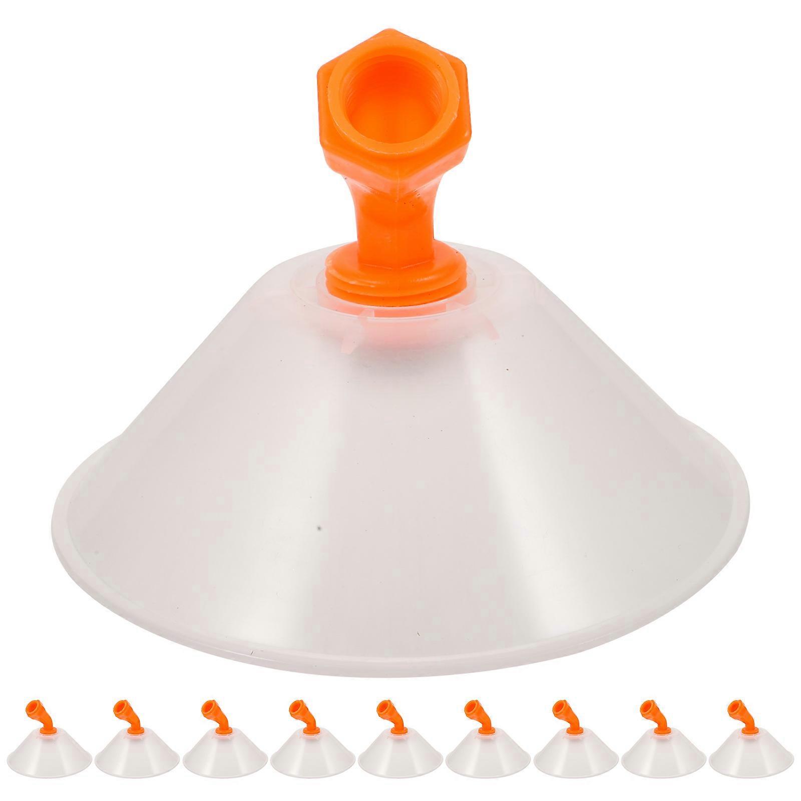 Misting Sprinkler Nozzle Spraying Shield Nozzle Lawn Irrigation Systems Square Shape 10Pcs