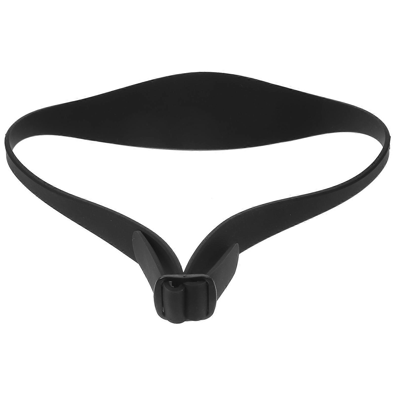 Silicone Hair Cutting Guide for Men Adjustable Fade Template for Hair Trimming and Neckline Shaving Black