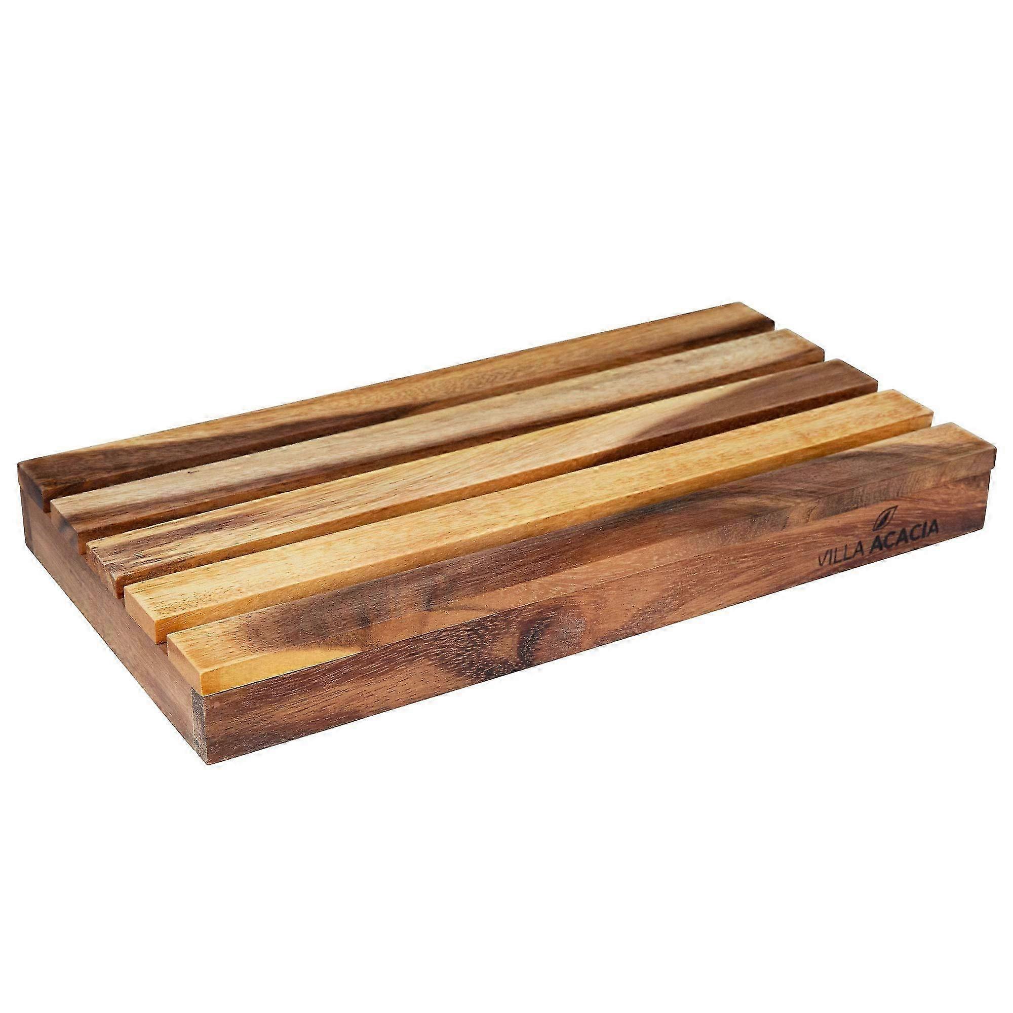 Handcrafted Acacia Wood Bread Board with Convenient Handle