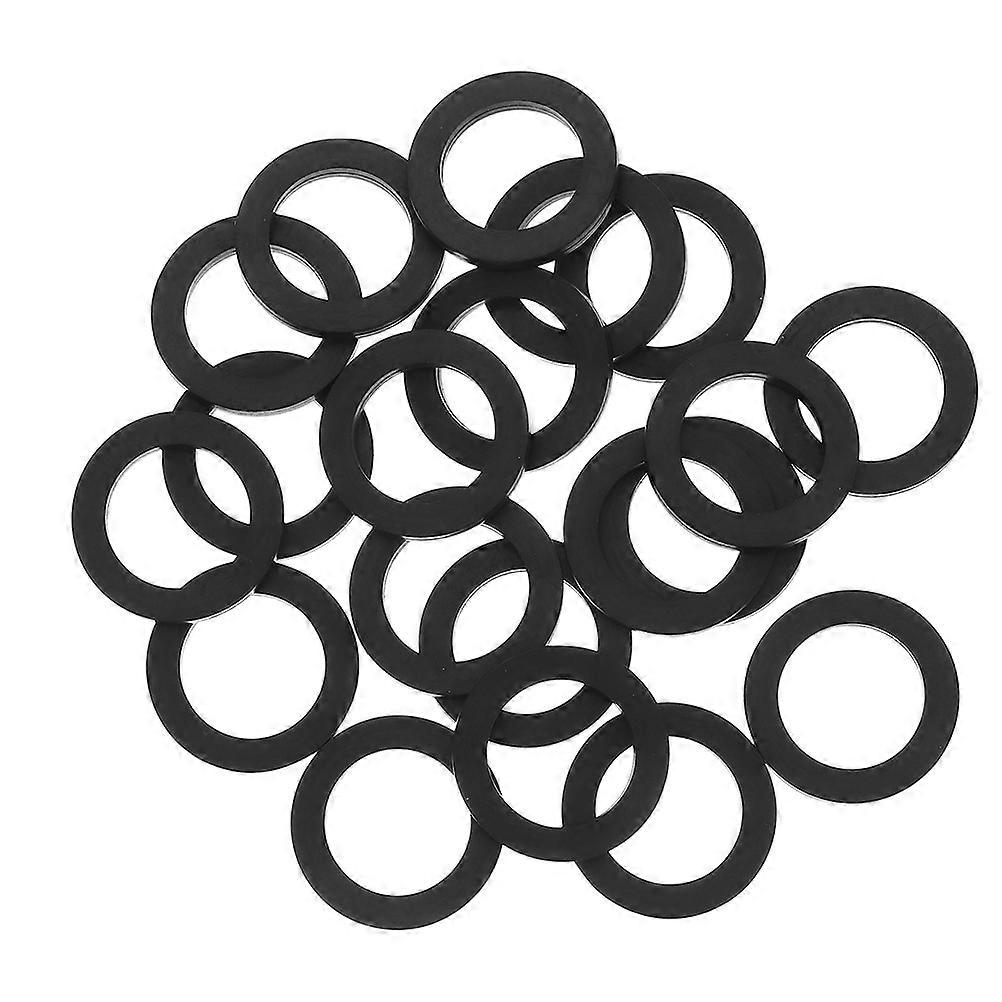 Faucet Repair Kit with Durable Rubber Washers for Plumbing Black 30pcs Assortment
