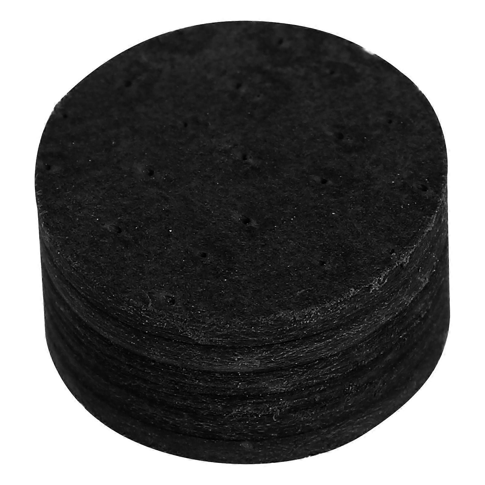 Black Pool Cue Tip with MultiLayer Construction for Better Control Precision and Durability in Billiards
