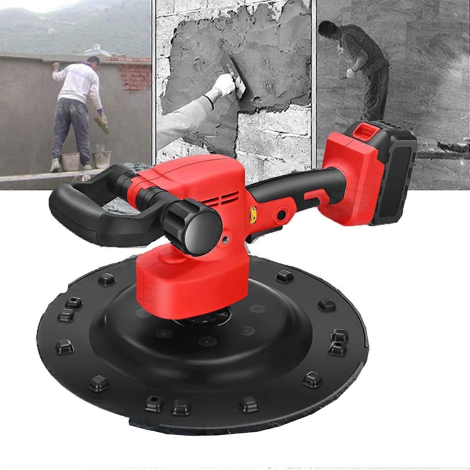 1680W Efficiency Smoothing Machine for Cement Wall Surfaces, Hand Wiper, Bricklayer, Cleaning Trowel