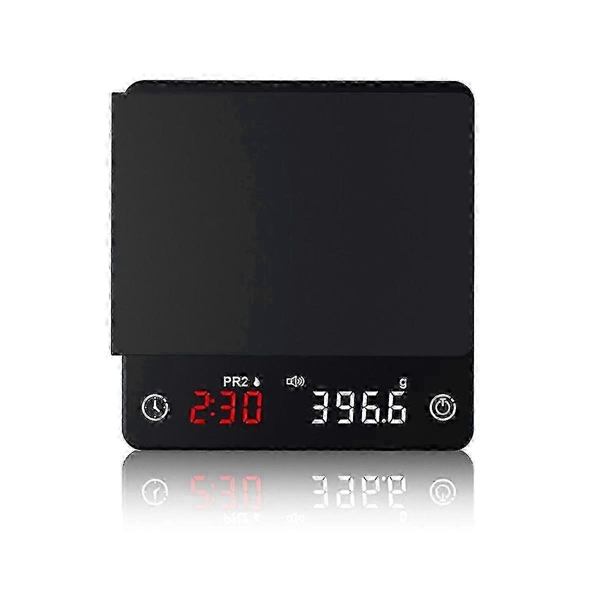 Digital Mini Smart Kitchen Scale with Timer for Precise Coffee & Espresso WeighingBlack SZRH A-GB