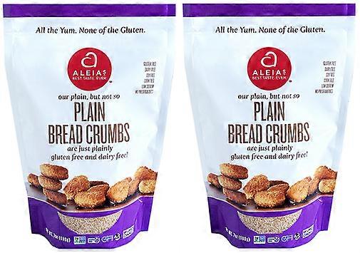 Aleia's Gluten Free Plain Bread Crumbs 2 Pack