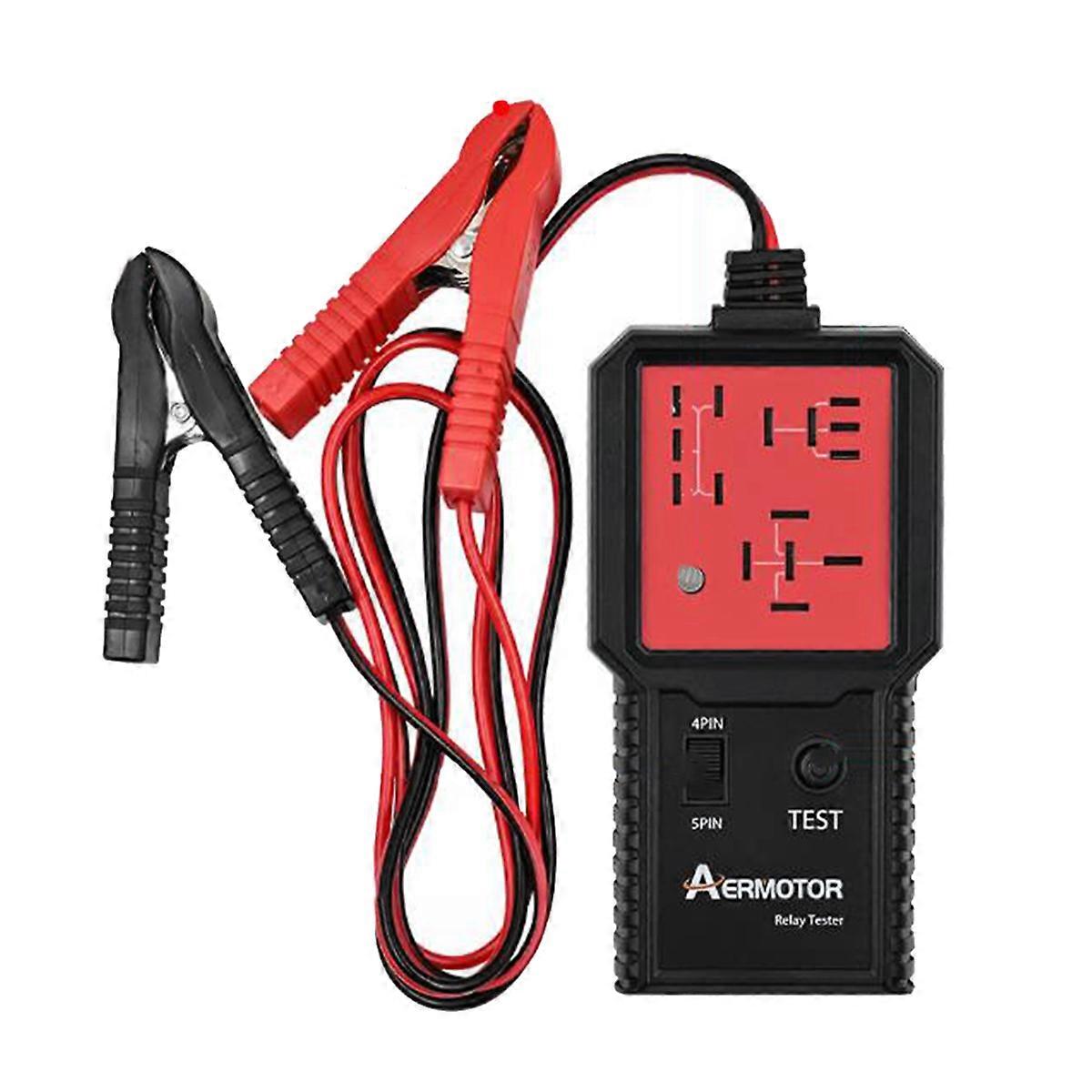 Universal 12V Car Relay Tester Electronic Car Relay Tester for Car Battery Checker Alternator Analyzer Diagnostic Tool