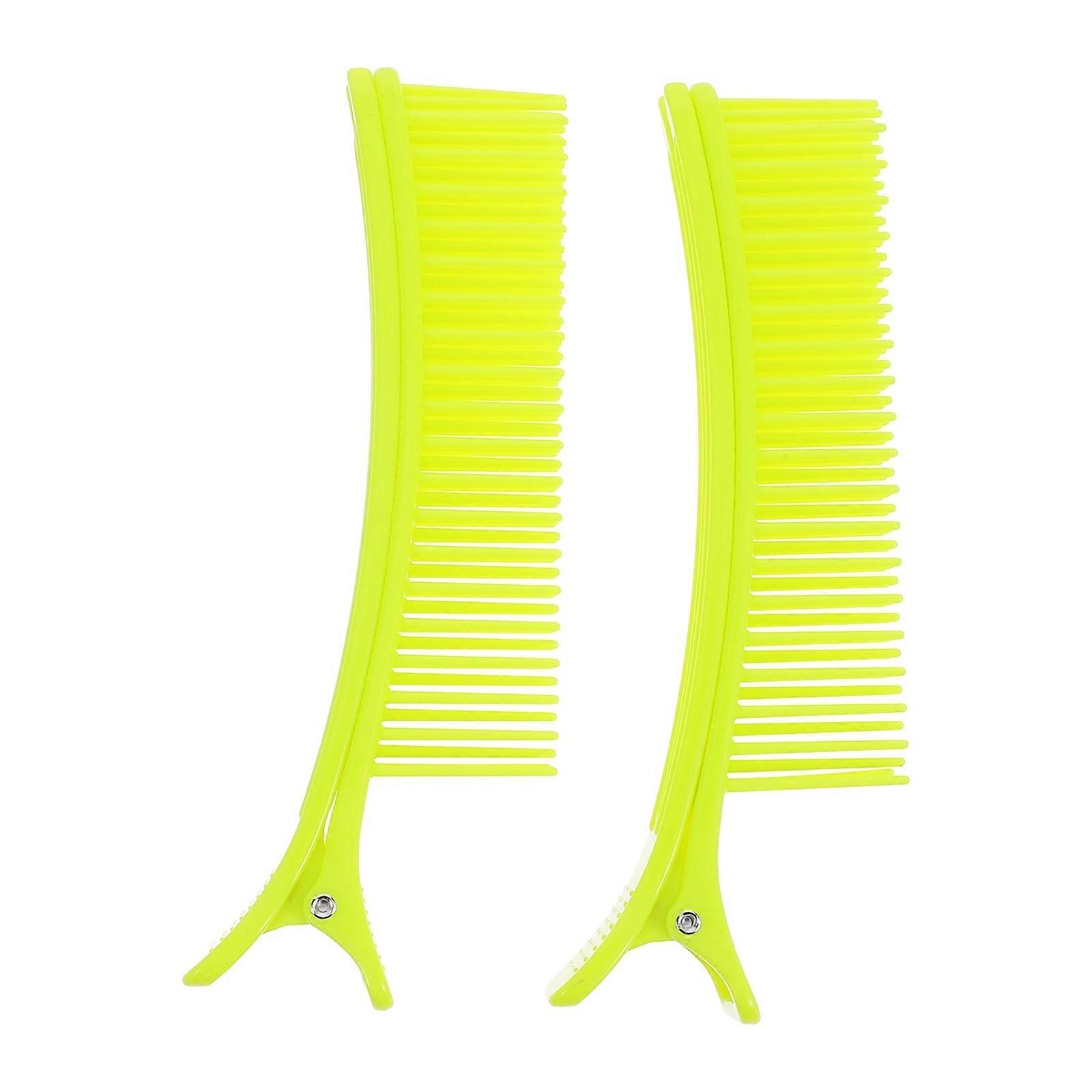 Green Hairdressing Clips for Salon Use Made of ABS Material Multi Function Hair Layering Clip Large