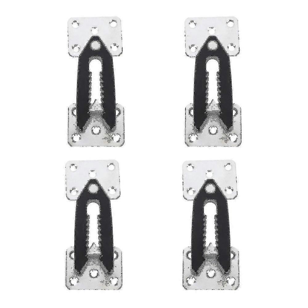 4 Pcs Retainer Holder Alligator Clamps Sofa Sofa Connection Bracket Sofa Connector Bracket Sectional Couch Clamps JU