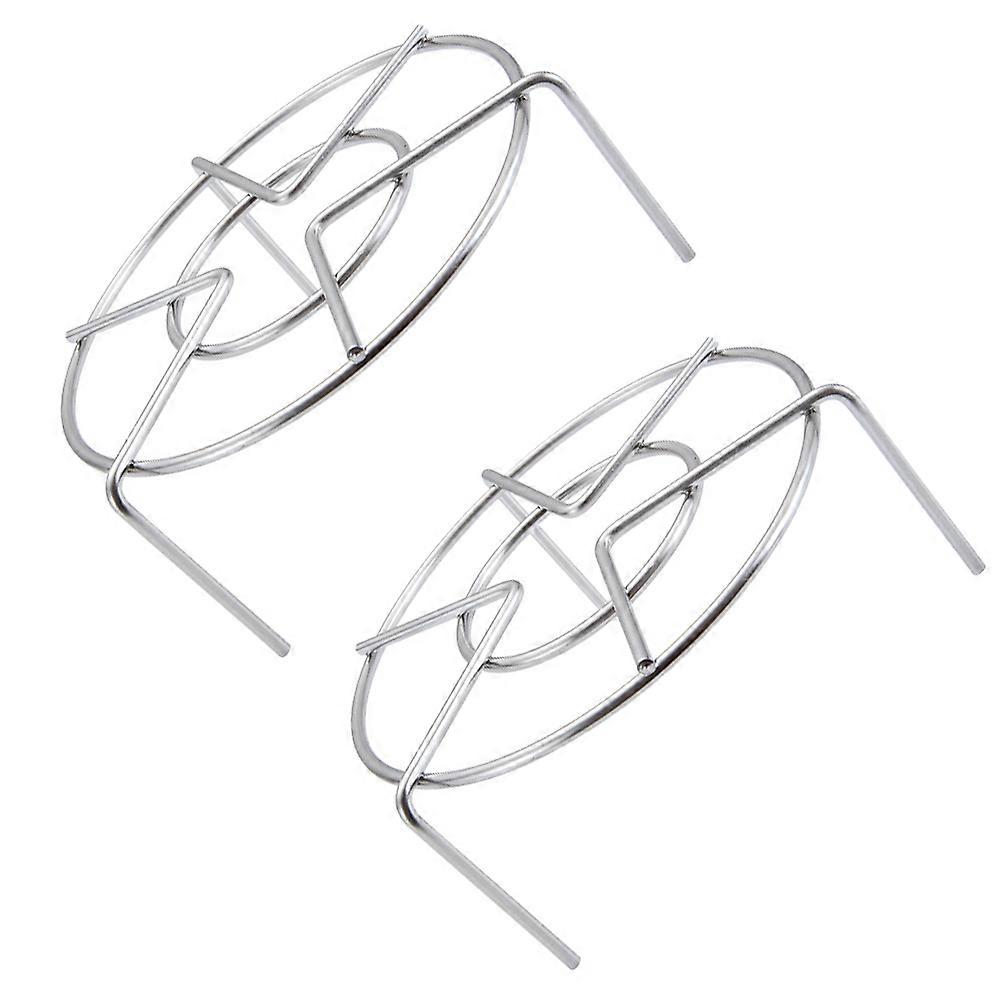 2pcs Versatile Steamer Rack Cooking Shelf for Steaming Fish Vegetables and More Kitchen Essential