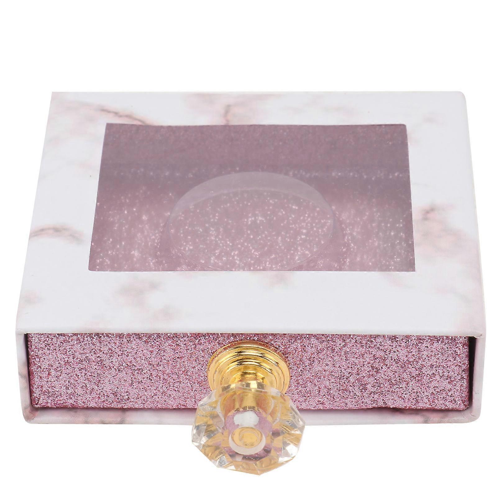Eye Lash Case 1Pc 8.2x8.2cm Eyelash Storage For Makeup Lovers Lightweight Prevent Damage Perfect For Appointments