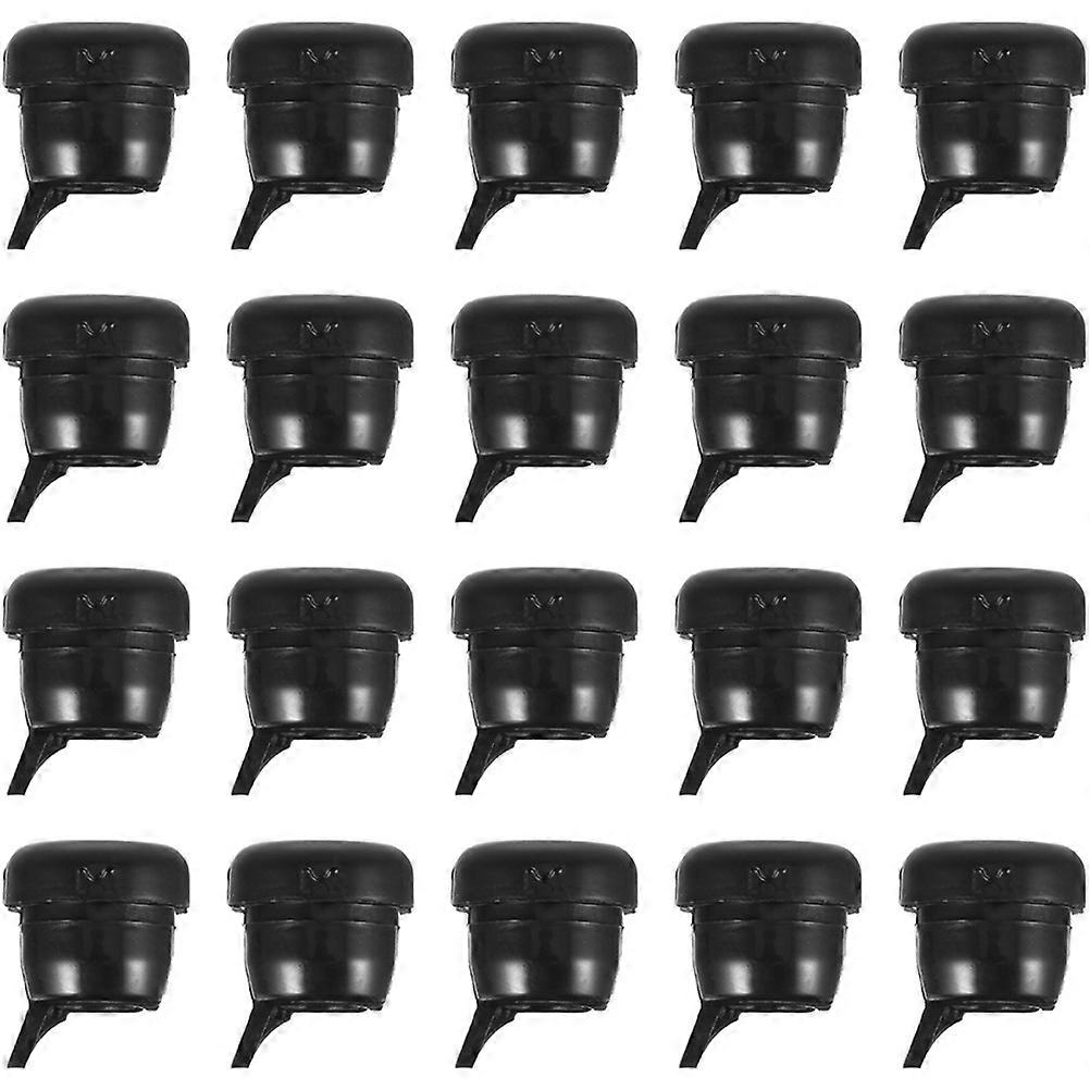 20pcs Cable Gland Power Cord Connector Pass Through Sleeve Accessory