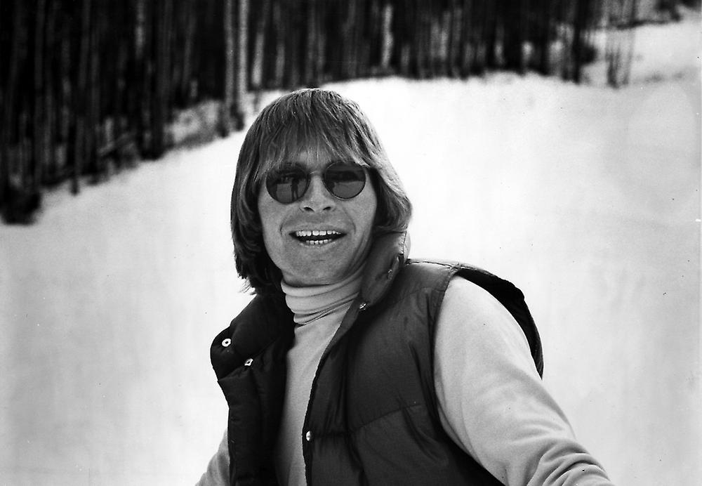 John Denver on snow Poster