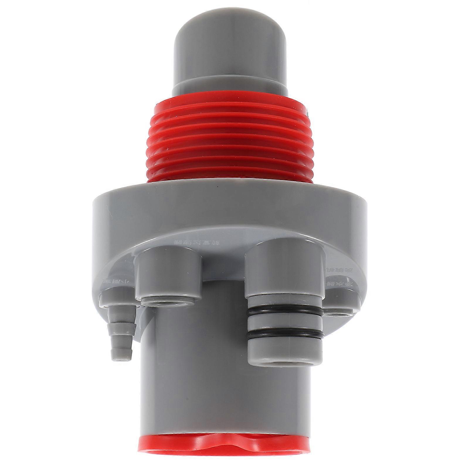 Drain Connection Joint Kitchen Sink Adapter 4.72X2.95X2.95IN Clog Prevention 1Pack