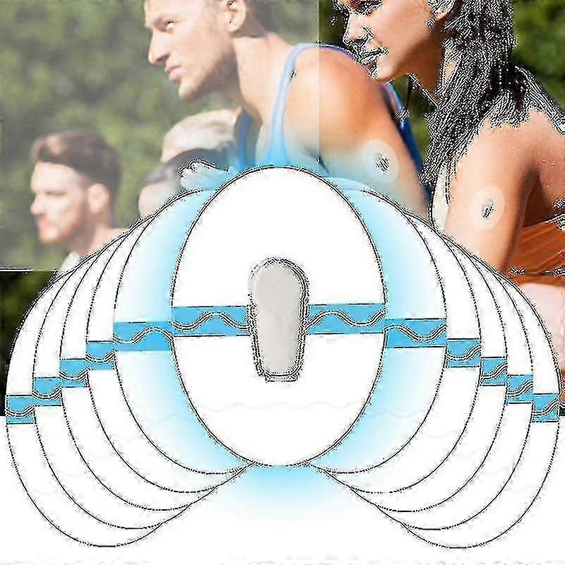 Dexcom G6 Over Patch Vattentätt Transparent Lim för Simduschar - 10 st