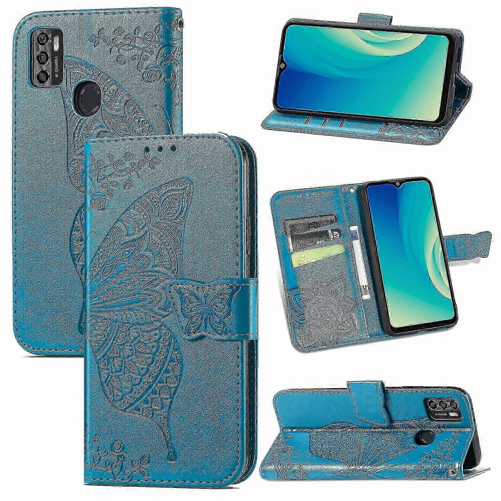 For ZTE Blade A7S 2020 Butterfly Case