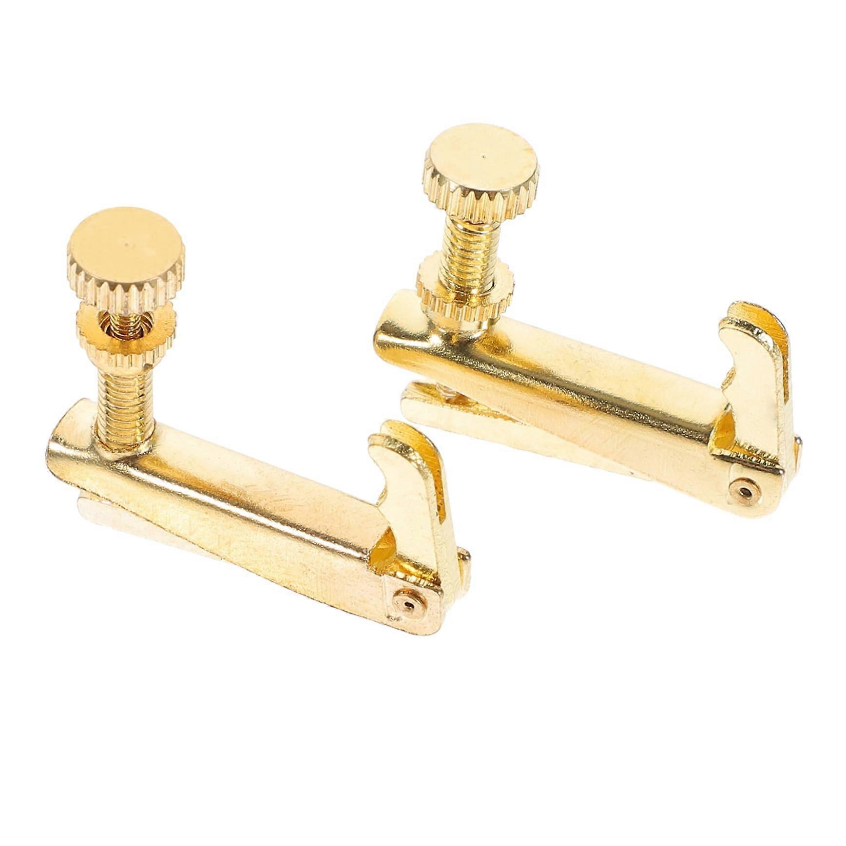 2 pieces violin fine tuners, universal string adjuster for violins, accessories for musicians.