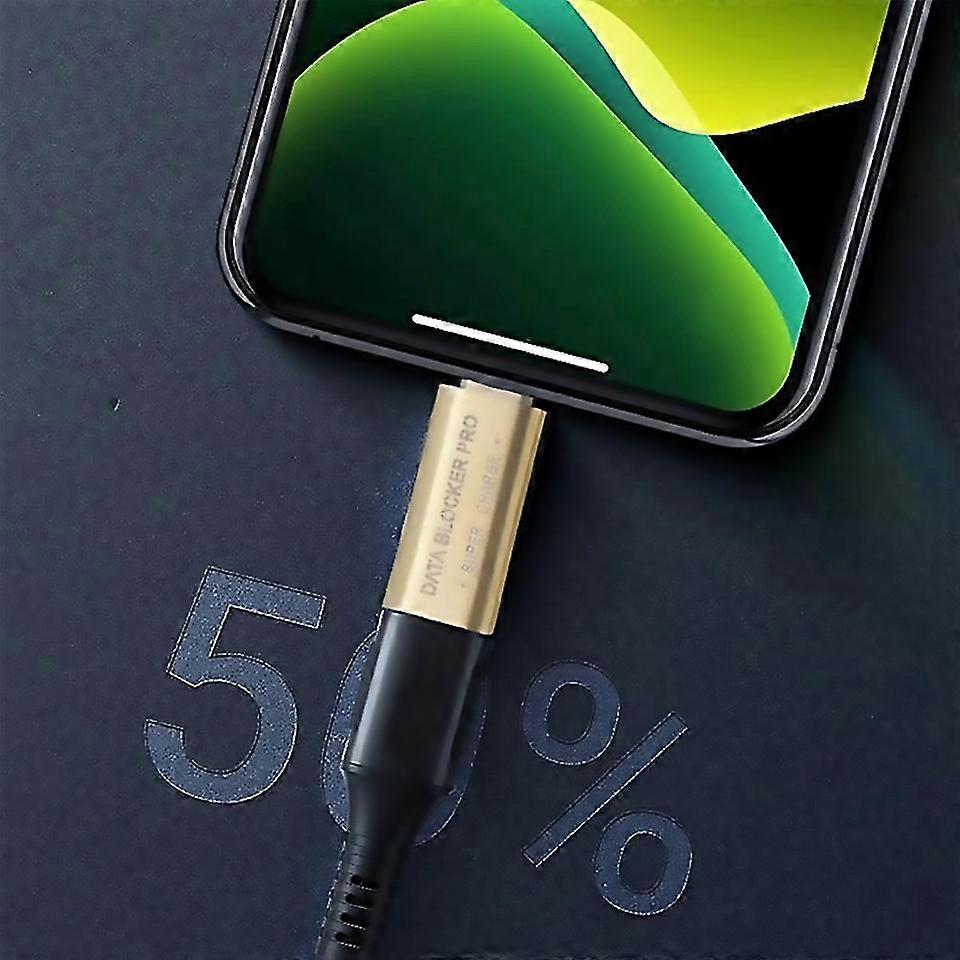 For 5pcs usb typec data blocker usb c to c data blocker protect against juice jacking support fast