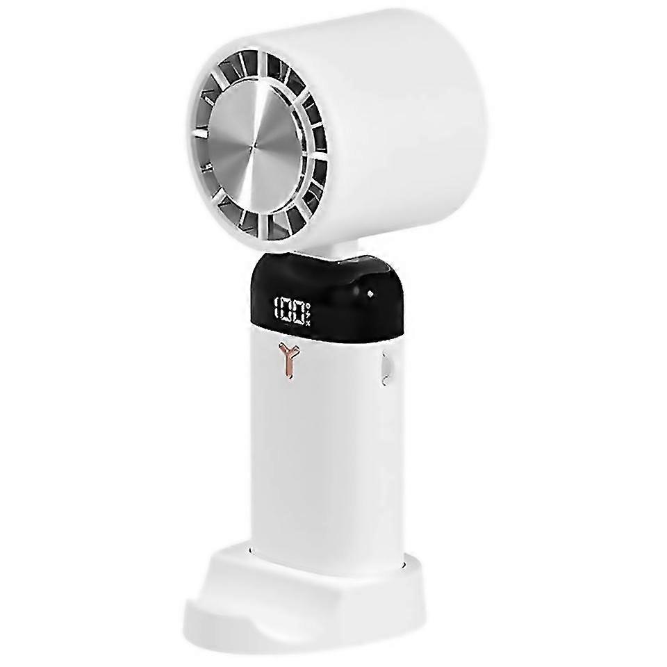 For Refrigeration Fan Digital Display Folding Stand Leafless Electric